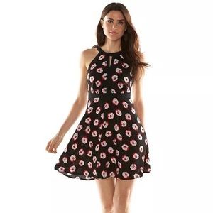 Salsa floral a-line dress in a size 10. Worn once